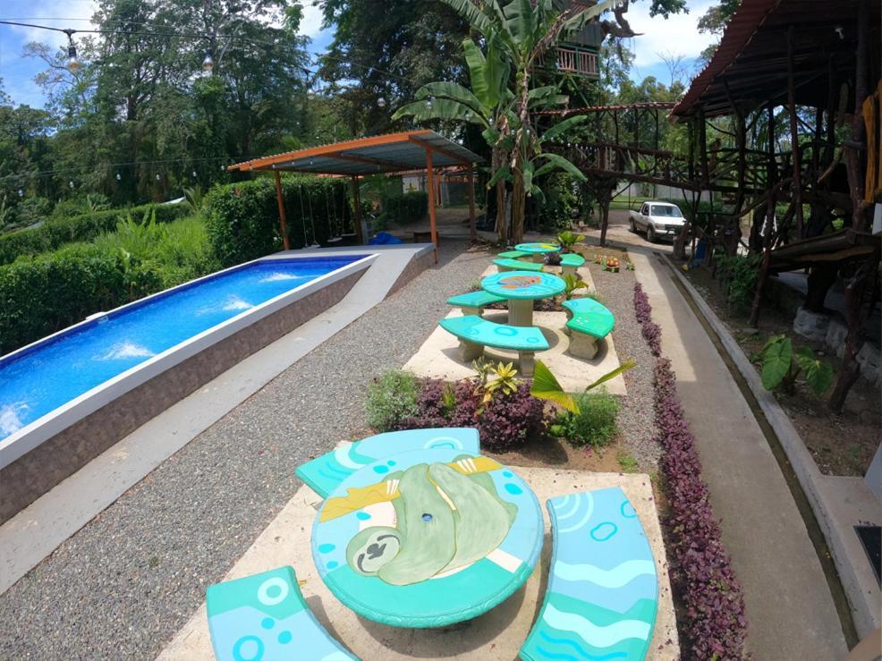Tree House Samanea Lodge Puerto Limon Exterior foto